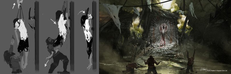 Artes inéditas de Tomb Raider