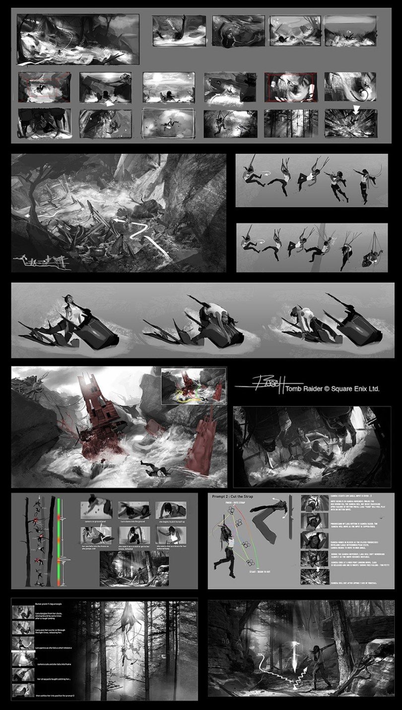 Artes inéditas de Tomb Raider