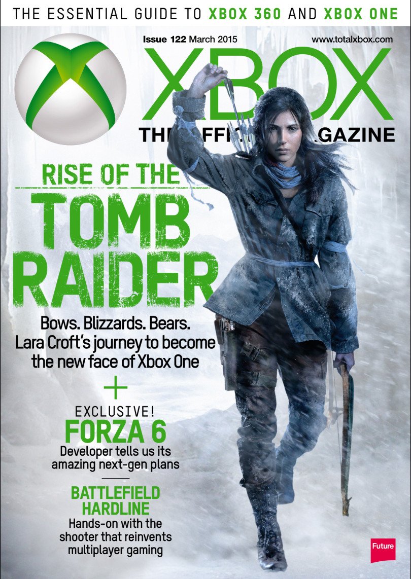 ROTTR na capa da Official Xbox Magazine UK
