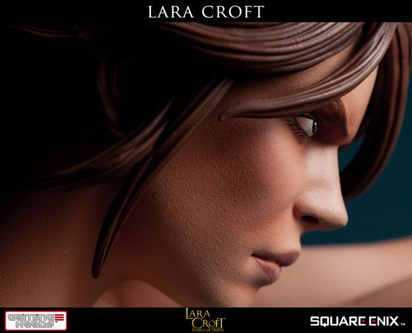 Estatueta de Lara Croft do Templo de Osiris