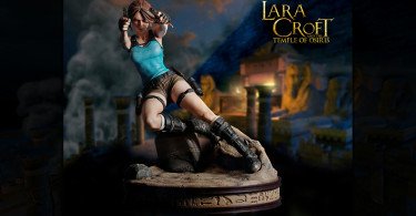 Estatueta de Lara Croft do Templo de Osiris