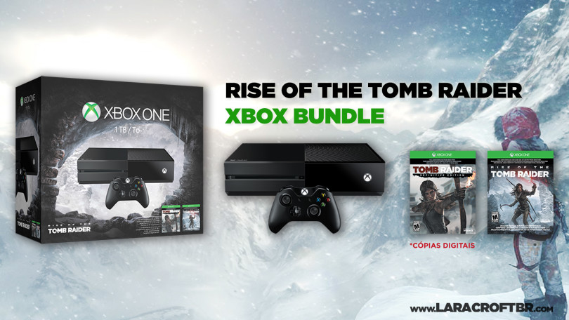 [Xbox One] Bundle especial de Rise of the Tomb Raider