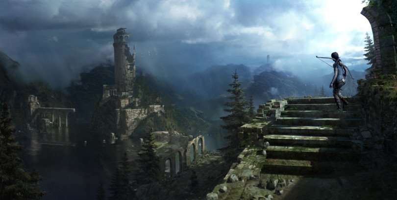 Novas artes conceituais de Rise of the Tomb Raider