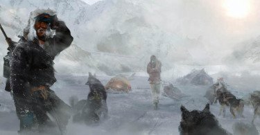 Novas artes conceituais de Rise of the Tomb Raider