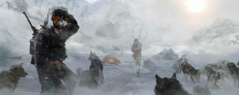 Novas artes conceituais de Rise of the Tomb Raider