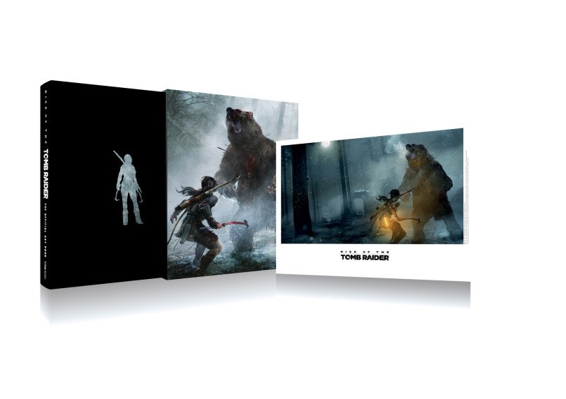 Prévia do Art Book de Rise of the Tomb Raider