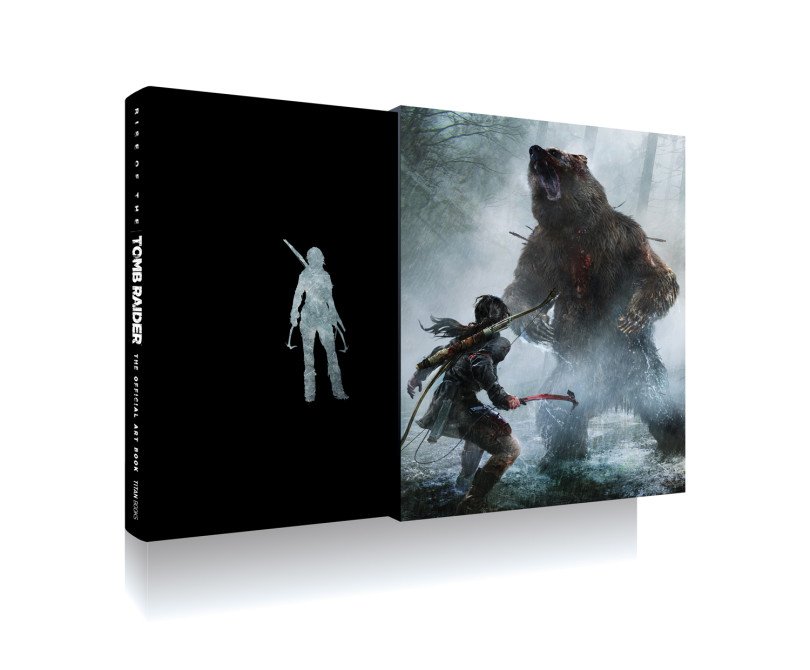 Prévia do Art Book de Rise of the Tomb Raider