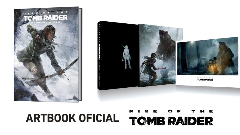 Prévia do Art Book de Rise of the Tomb Raider