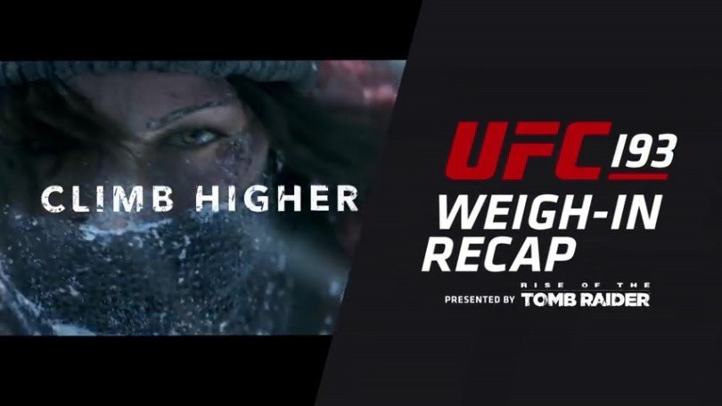 Rise of the Tomb Raider apresenta UFC 193