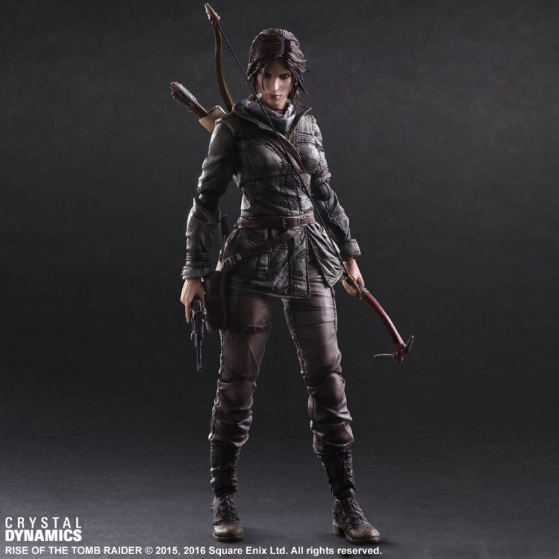 Nova figura de Lara Croft da Play Arts Kai