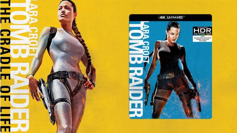 Filmes originais de Tomb Raider serão lançados em Blu-Ray 4K (Ultra HD)