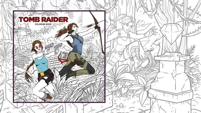 Square Enix anuncia livro para colorir de Tomb Raider