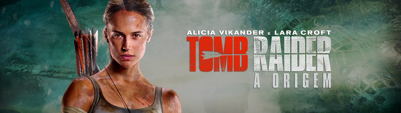 Alicia Vikander is Lara Croft in Tomb Raider  Pôsteres de filmes, Filmes  de aventura, Tomb raider