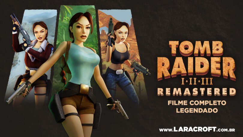 Todas as cenas do Tomb Raider I, II e III Remastered legendadas!