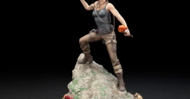 Nova estatueta em PVC de Lara Croft (Era Survivor)