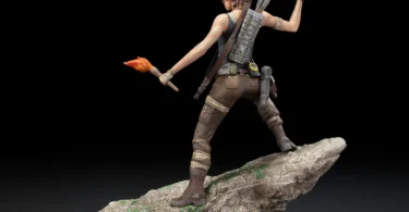 Nova estatueta em PVC de Lara Croft (Era Survivor)