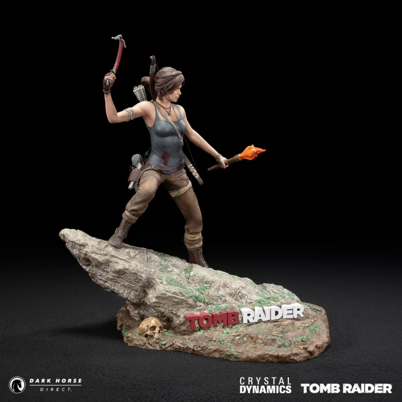 Nova estatueta em PVC de Lara Croft (Era Survivor)