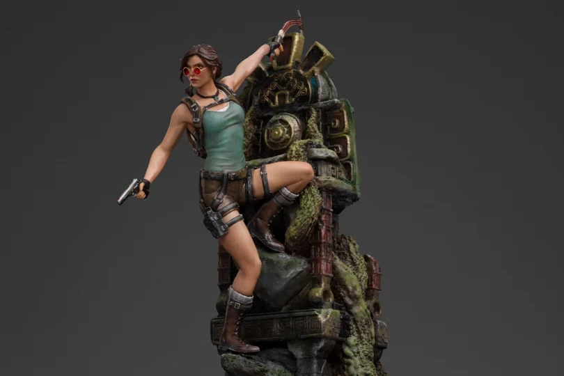 Iron Studios revela nova estatueta de Lara Croft