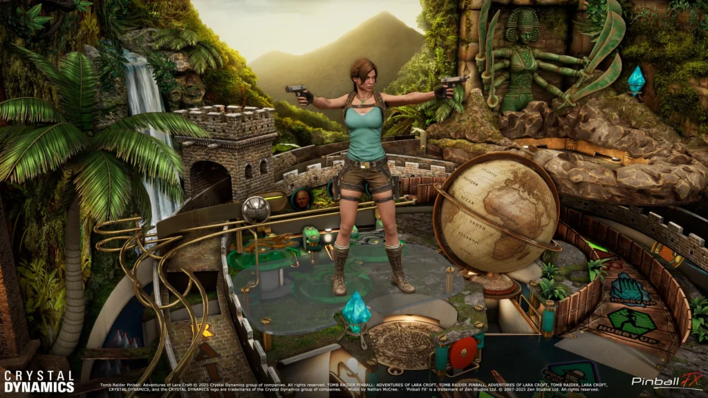 Tumbas, armadilhas e... fliperamas! Tomb Raider chega ao Pinball FX Tumbas, armadilhas e... fliperamas! Tomb Raider chega ao Pinball FX