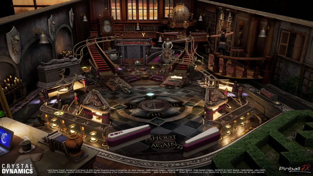 Tumbas, armadilhas e... fliperamas! Tomb Raider chega ao Pinball FX Tumbas, armadilhas e... fliperamas! Tomb Raider chega ao Pinball FX