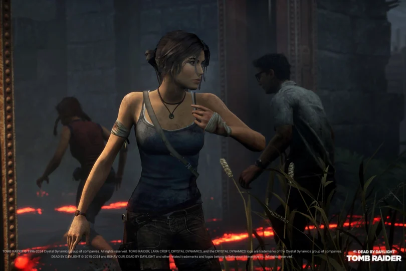 Aventure-se no Desconhecido com Lara Croft em Dead by Daylight