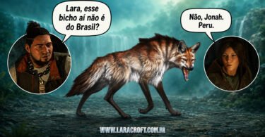 Meme Lobo-Guará Tomb Raider